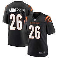 Tycen Anderson Men's Nike Black Cincinnati Bengals Game Custom Jersey