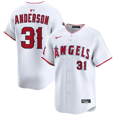 Tyler Anderson Youth Nike  White Los Angeles Angels Home Custom Limited Jersey