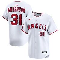 Tyler Anderson Youth Nike  White Los Angeles Angels Home Custom Limited Jersey