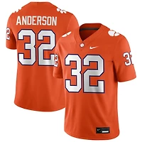 Jamal Anderson Men's Nike Orange Clemson Tigers NIL Pick-A-Player Game Jersey