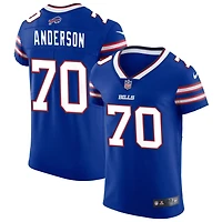 Alec Anderson Men's Nike Royal Buffalo Bills Vapor Elite Custom Jersey