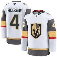 Rasmus Andersson Men's Fanatics White Vegas Golden Knights Away Premium Custom Jersey