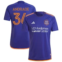 Felipe Andrade Women's adidas  Purple Houston Dynamo FC 2024 Still Holdin' Replica Custom Jersey