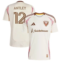 Conner Antley Men's adidas  Natural D.C. United 2025 The Soul Kit Replica Custom Jersey