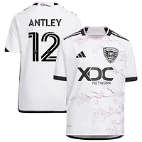 Conner Antley Youth adidas White D.C. United 2023 The Cherry Blossom Kit Replica Custom Jersey