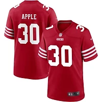 Eli Apple Men's Nike Scarlet San Francisco 49ers Custom Jersey