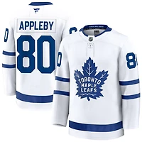 Kenneth Appleby Men's Fanatics White Toronto Maple Leafs Away Premium Custom Jersey