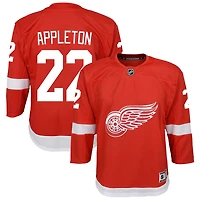 Mason Appleton Youth Red Detroit Red Wings Home Custom Premier Jersey