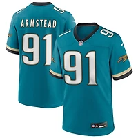 Arik Armstead Men's Nike Teal Jacksonville Jaguars Prowler Throwback Custom Game Jersey