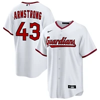 Shawn Armstrong Men's Nike  White Cleveland Guardians Home Custom Replica Jersey