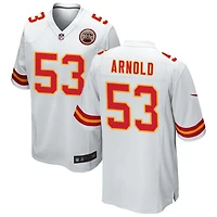 Kam Arnold Men's Nike White Kansas City Chiefs Custom Game Jersey