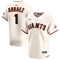Luis Arraez Men's Nike Cream San Francisco Giants Home Limited Custom Jersey