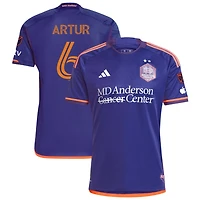 Artur De Lima Artur Men's adidas  Purple Houston Dynamo FC 2024 Still Holdin' Authentic Custom Jersey