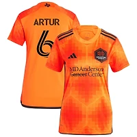 Artur De Lima Artur Women's adidas Orange Houston Dynamo FC 2023 El Sol Replica Custom Jersey