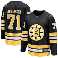 Viktor Arvidsson Men's Fanatics  Black Boston Bruins Home Breakaway Custom Jersey