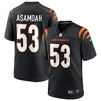 Brian Asamoah Men's Nike Black Cincinnati Bengals Game Custom Jersey