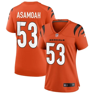 Brian Asamoah Women's Nike Orange Cincinnati Bengals Alternate Game Custom Jersey