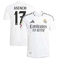 Raul Asencio Men's adidas  White Real Madrid 2024/25 Home Authentic Custom Jersey