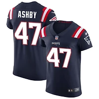 Julian Ashby Men's Nike Navy New England Patriots Vapor Elite Custom Jersey