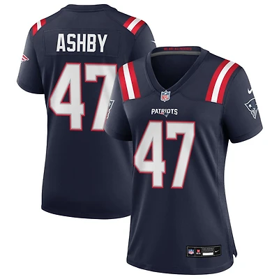 Julian Ashby Women's Nike Navy New England Patriots Custom Game Jersey