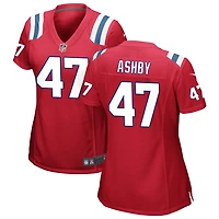 Julian Ashby Women's Nike Red New England Patriots Alternate Custom Jersey