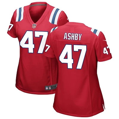 Julian Ashby Women's Nike Red New England Patriots Alternate Custom Jersey