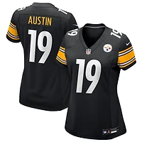 Calvin Austin Women's Nike Black Pittsburgh Steelers Custom Game Jersey