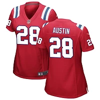 Alex Austin Women's Nike Red New England Patriots Alternate Custom Jersey