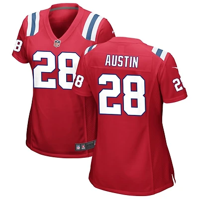 Alex Austin Women's Nike Red New England Patriots Alternate Custom Jersey