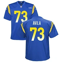 Steve Avila Youth Nike Royal Los Angeles Rams Custom Game Jersey