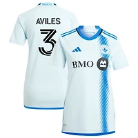 Tomas Aviles Women's adidas  Light Blue CF Montreal 2024 La Main Replica Custom Jersey