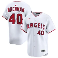 Sam Bachman Youth Nike  White Los Angeles Angels Home Custom Limited Jersey