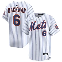 Walter Backman Men's Nike White New York Mets Home Limited Pick-A-Player Retired Roster Jersey