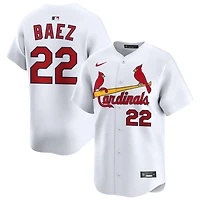 Joshua Baez Men's Nike White St. Louis Cardinals Home Limited Custom Jersey