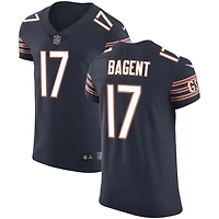 Tyson Bagent Men's Nike Navy Chicago Bears Vapor Untouchable Custom Elite Jersey