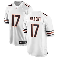 Tyson Bagent Men's Nike White Chicago Bears Custom Game Jersey