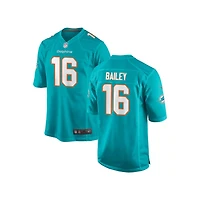 Jake Bailey Youth Nike Aqua Miami Dolphins 2018 Custom Game Jersey