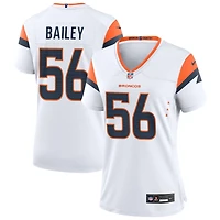 Levelle Bailey Women's Nike  White Denver Broncos Mile High Collection Custom Game Jersey