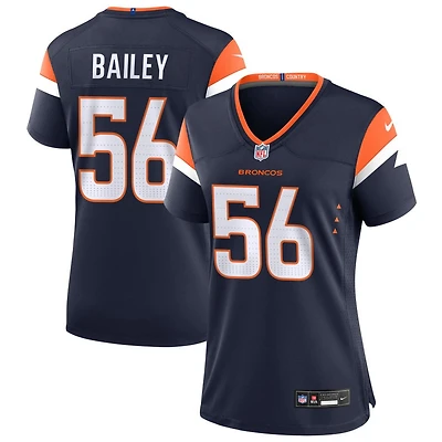 Levelle Bailey Women's Nike  Navy Denver Broncos Alternate Mile High Collection Custom Game Jersey