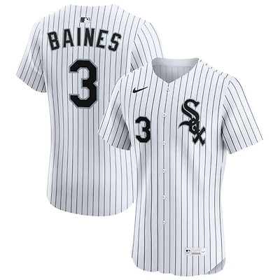 Harold Baines Men's Nike White Chicago White Sox  Home Elite Pick-A-Player Retired Roster Jersey