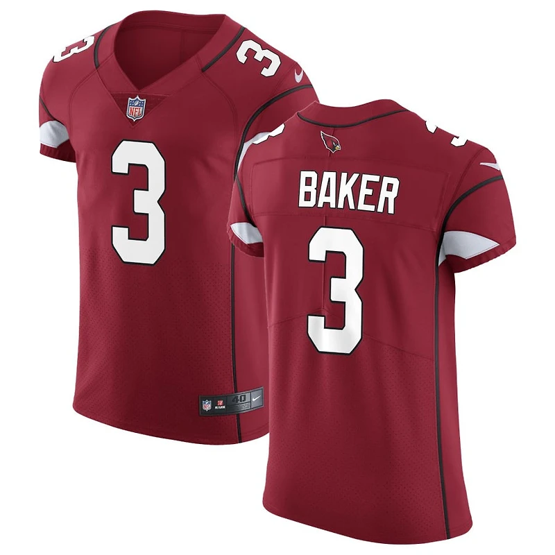 Budda Baker Men's Nike Cardinal Arizona Cardinals Vapor Untouchable Custom Elite Jersey