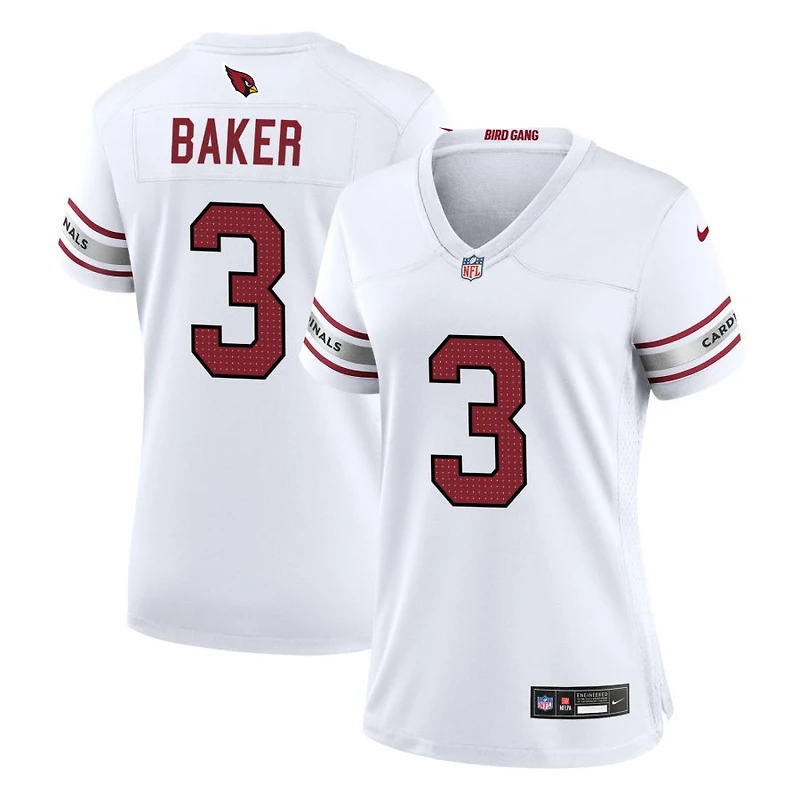 Budda Baker Women's Nike White Arizona Cardinals Custom Game Jersey