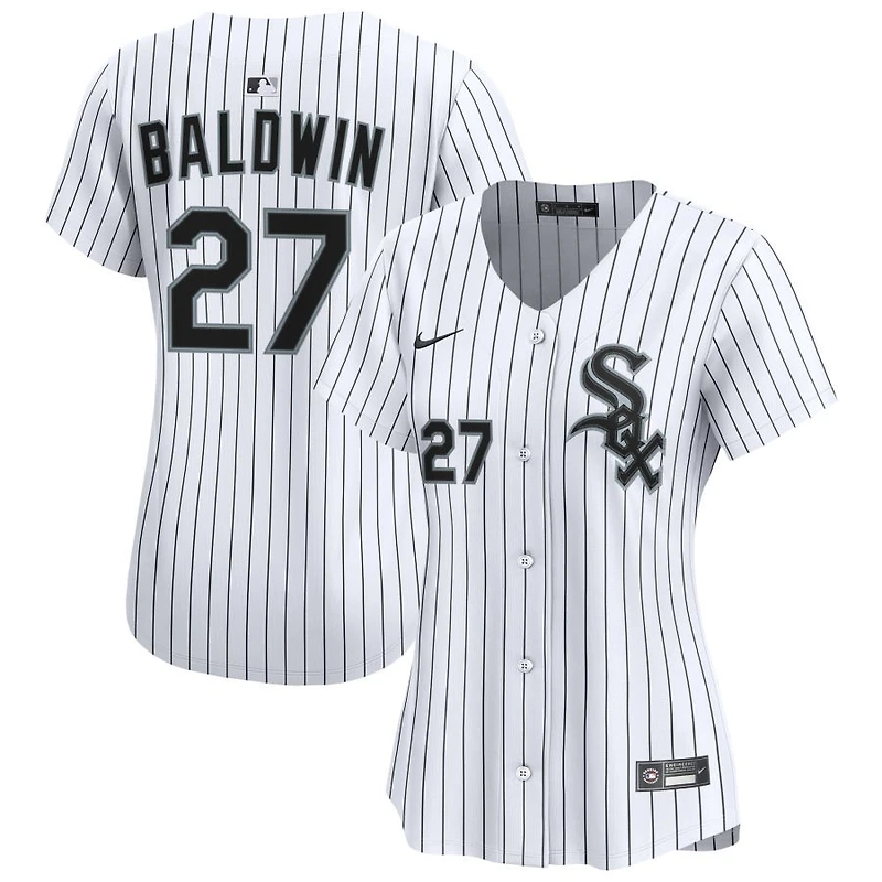 Brooks Baldwin Women's Nike  White Chicago White Sox Home Limited Custom Jersey
