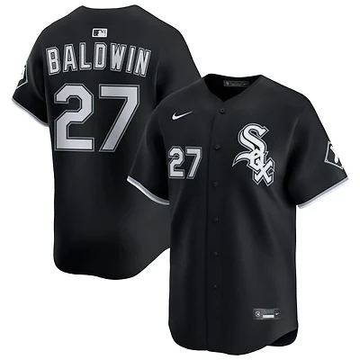 Brooks Baldwin Men's Nike Black Chicago White Sox Alternate Limited Custom Jersey