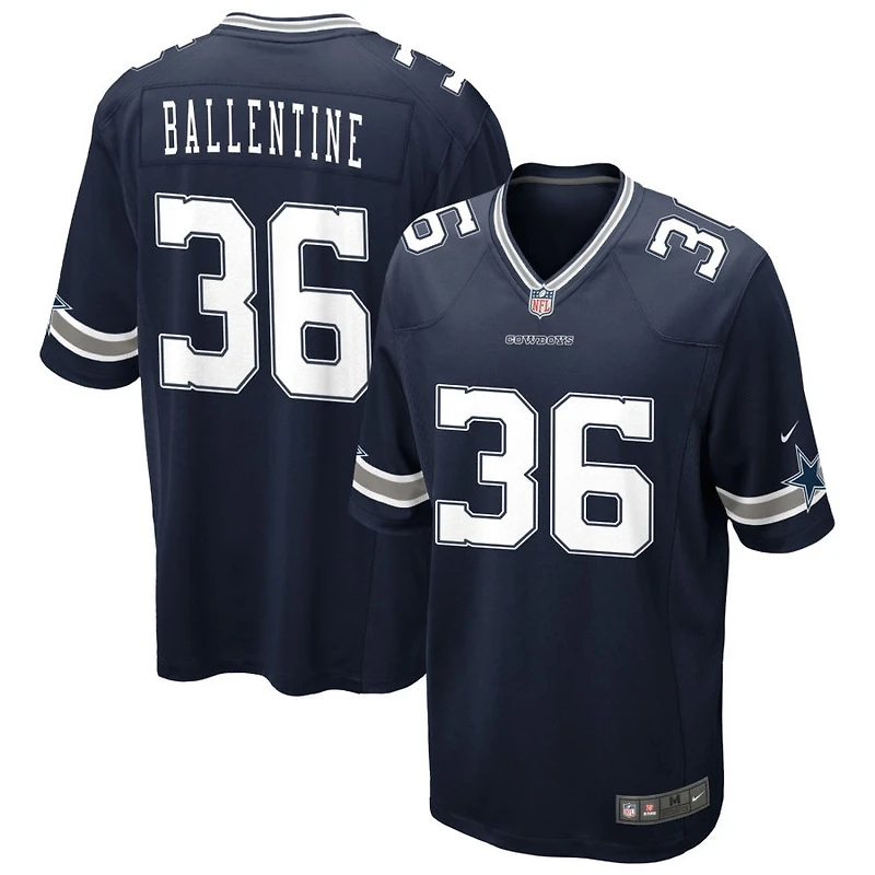 Corey Ballentine Men's Nike Navy Dallas Cowboys Custom Game Jersey