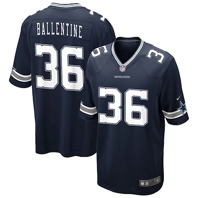 Corey Ballentine Men's Nike Navy Dallas Cowboys Custom Game Jersey