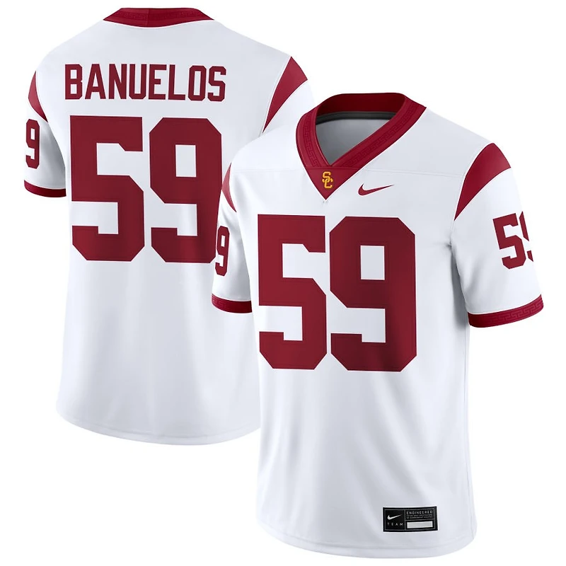 Micah Banuelos Men's Nike Cardinal USC Trojans NIL Pick-A-Player Game Jersey