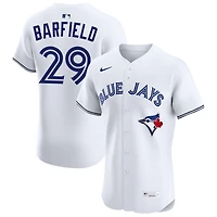 Jesse Barfield Men's Nike White Toronto Blue Jays  Home Elite Pick-A-Player Retired Roster Jersey