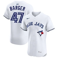 Addison Barger Men's Nike White Toronto Blue Jays Home Elite Custom Jersey