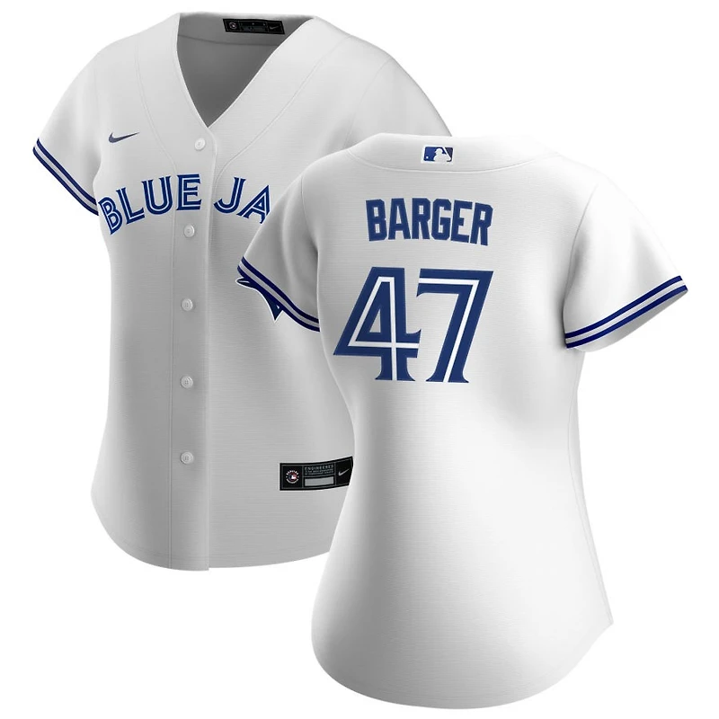Addison Barger Women's Nike White Toronto Blue Jays Home Replica Custom Jersey